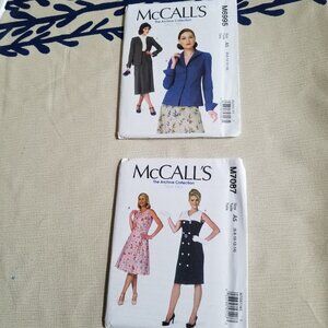 McCall's Archive Collection Patterns Circa 1933 and 1963 Sizes 6-14